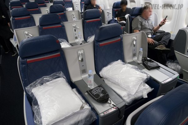 デルタDL295便（成田-上海）のビジネスクラス「デルタ・ワン」搭乗記